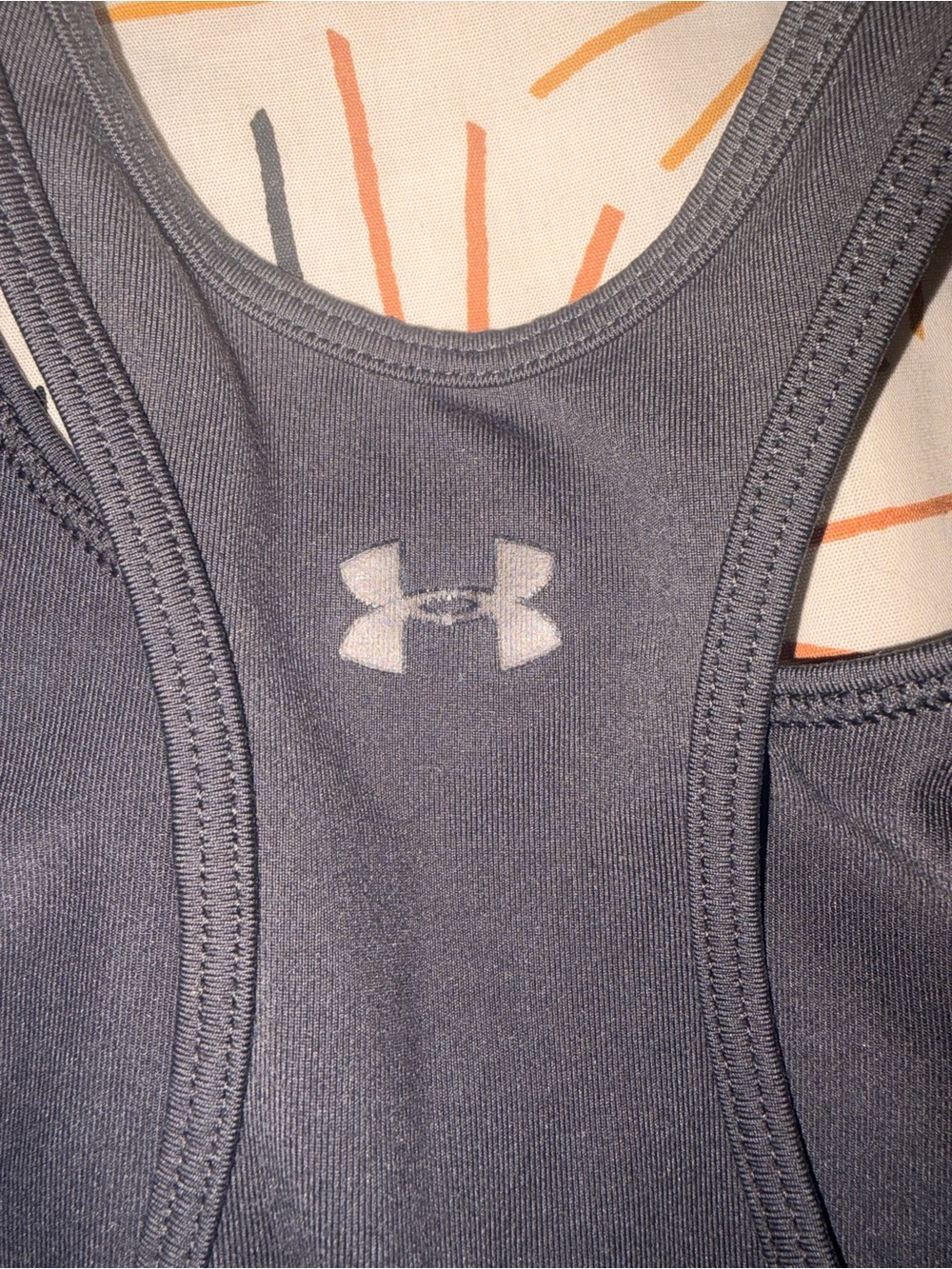 Under Armour Black Racerback Performance Tank - Picture 3 of 3